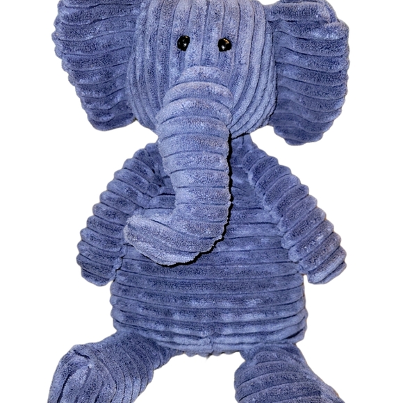 Jellycat Other - Jellycat London, Cordury Elephant, Blue, Stuffed animal, 16 in, No rips or tears